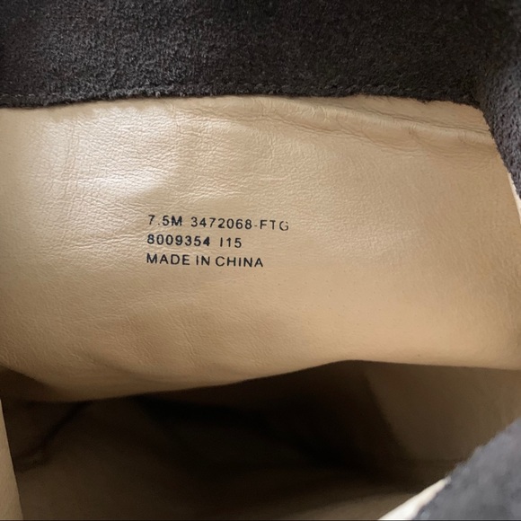 Frye Suede Pull on boots-Size 7.5-Dark Olive/Brown - Picture 4 of 7